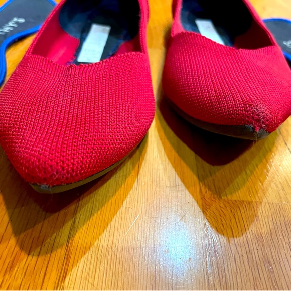 Rothys The Point 9.5 Chili Red - Picture 3 of 3